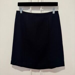 GAP‎ A-Line Black lined Skirt Size 6